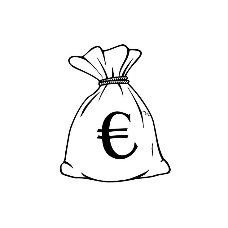 Мешочек раскраска