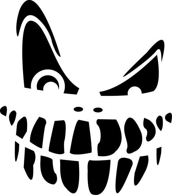 Череп трафарет