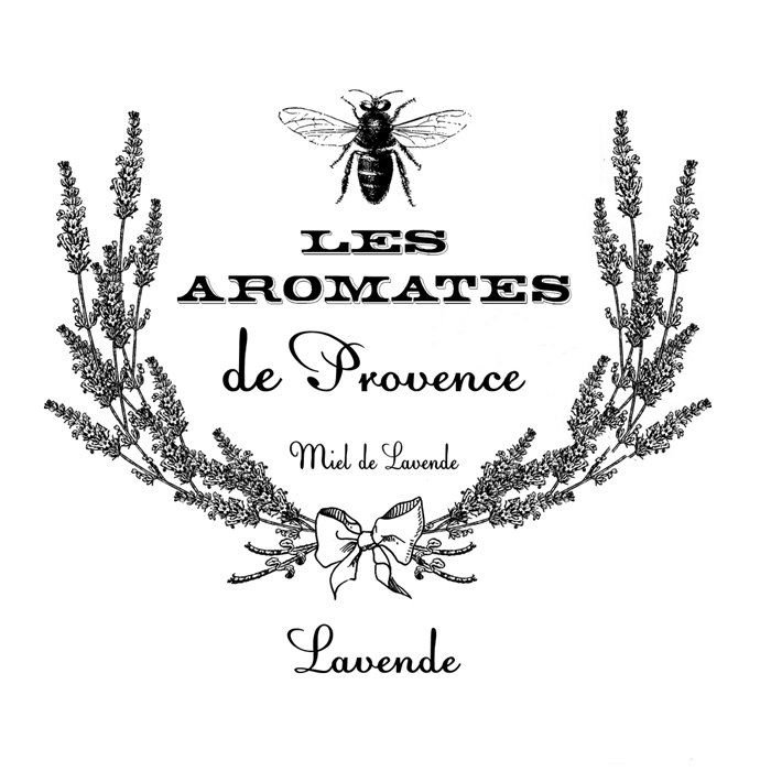 Этикетки в стиле Прованс