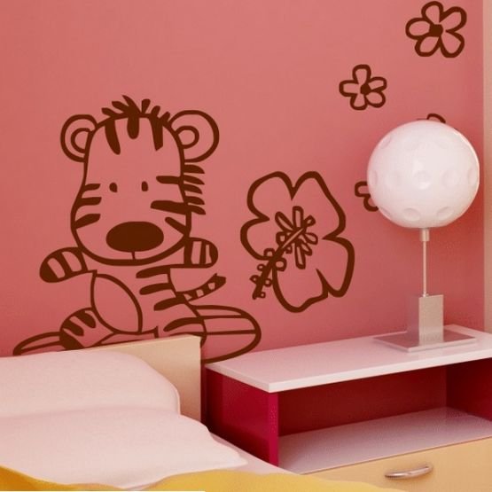 Трафареты для стен под покраску в детскую