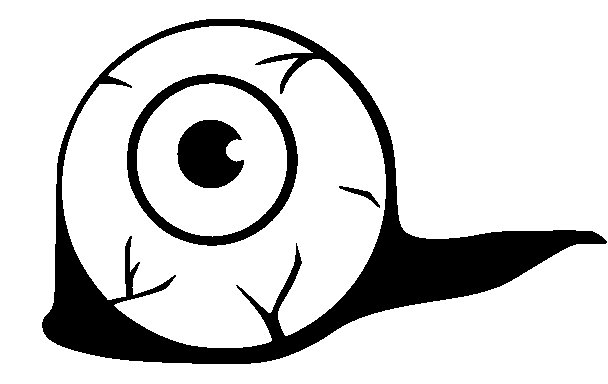 Трафареты на Хэллоуин глаза