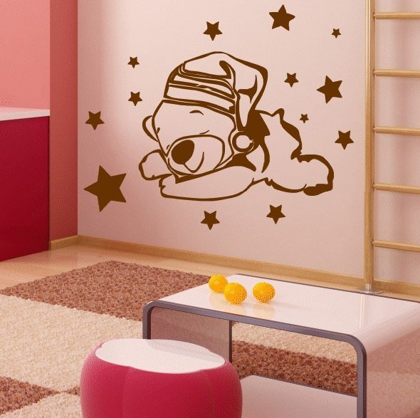 Трафареты в детскую комнату на стену