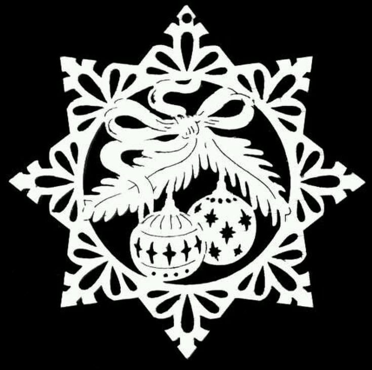 Новогодние трафареты на ок