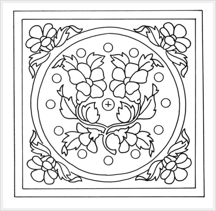 Узоры и орнаменты для росписи