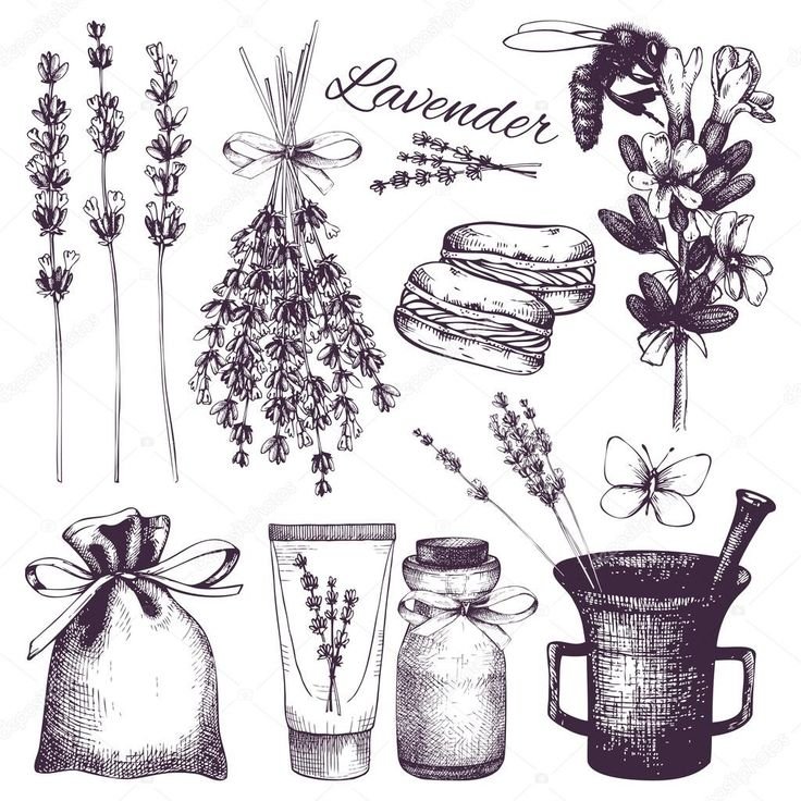 Винтажные рисунки