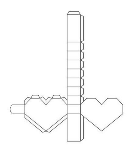 Объемное сердце из бумаги