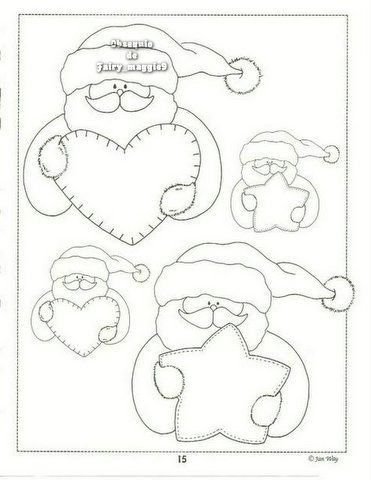 Шаблоны для фетровых игрушек