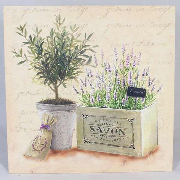 Декупаж цветы в горшке