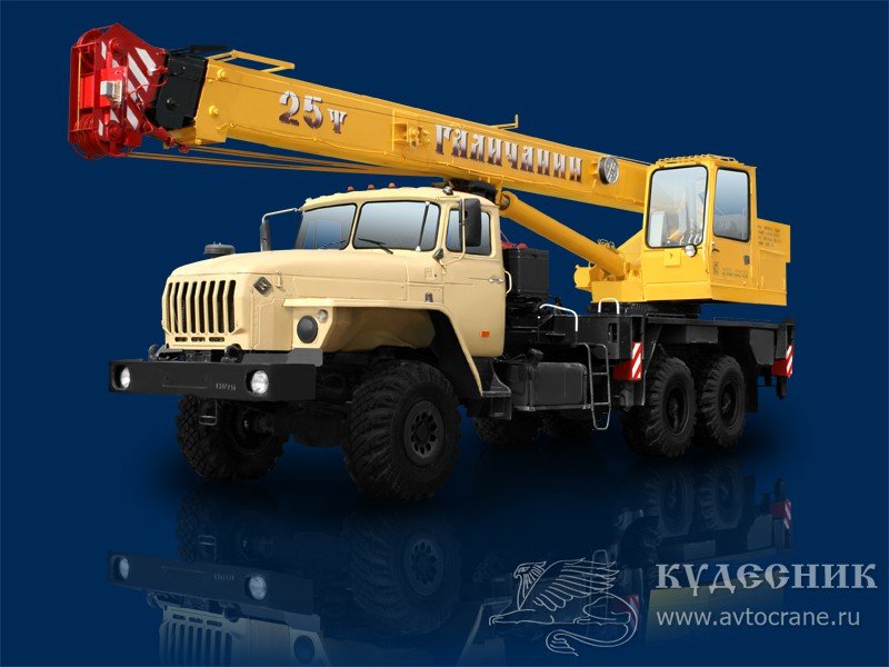 Автокран Галичанин 25 тонн Урал