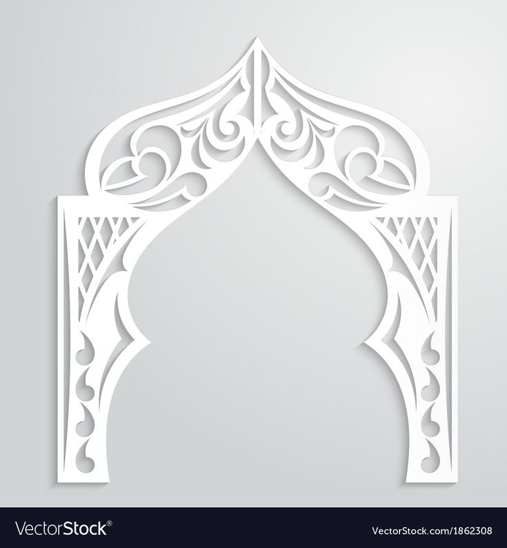 Арка трафарет