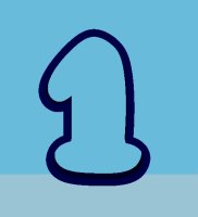 Трафарет для пряников цифры