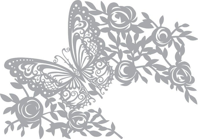 Трафареты узоры для декора