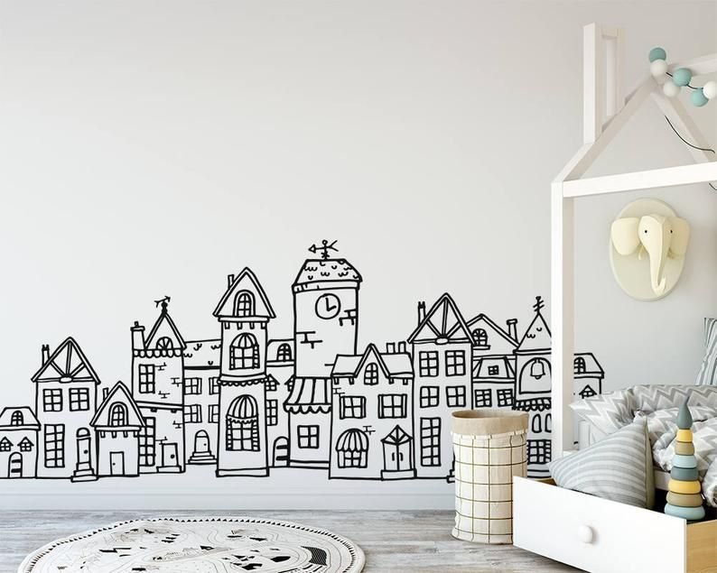 Стилизованные домики