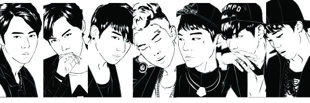 Рисунки для распечатки БТС