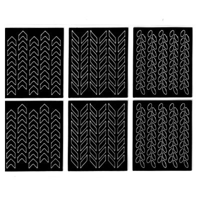 Маникюр аэрографом с трафаретами