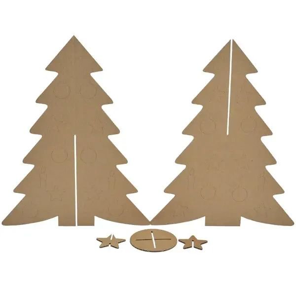 Елочка из картона