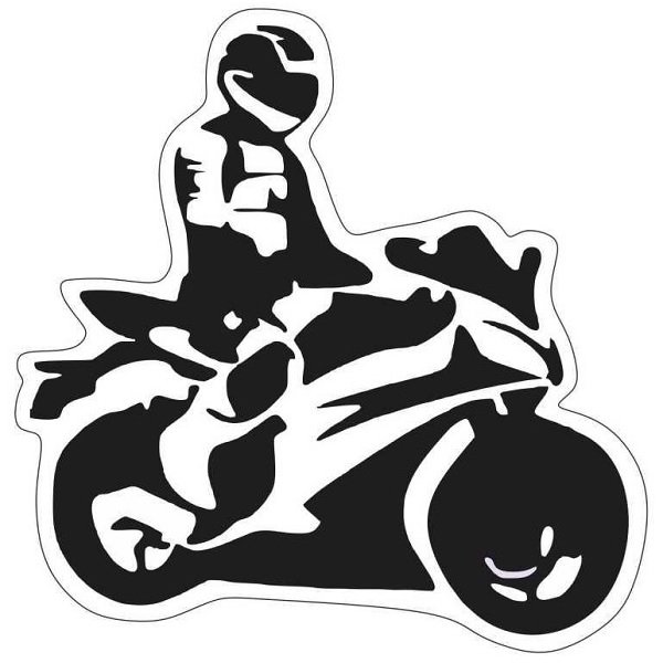 Силуэт мотоцикла