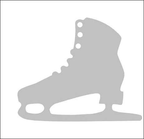 Коньки шаблон