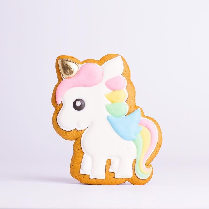 Голова единорога пряник