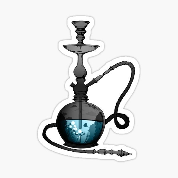 Кальян стикер