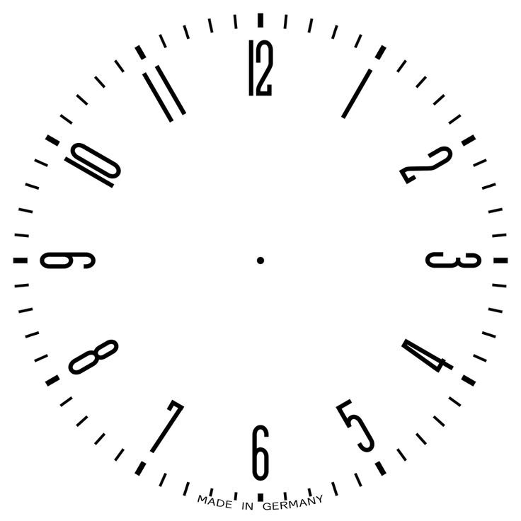 Циферблат часов