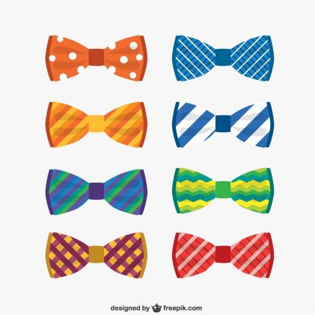 Галстук бабочка для вырезания