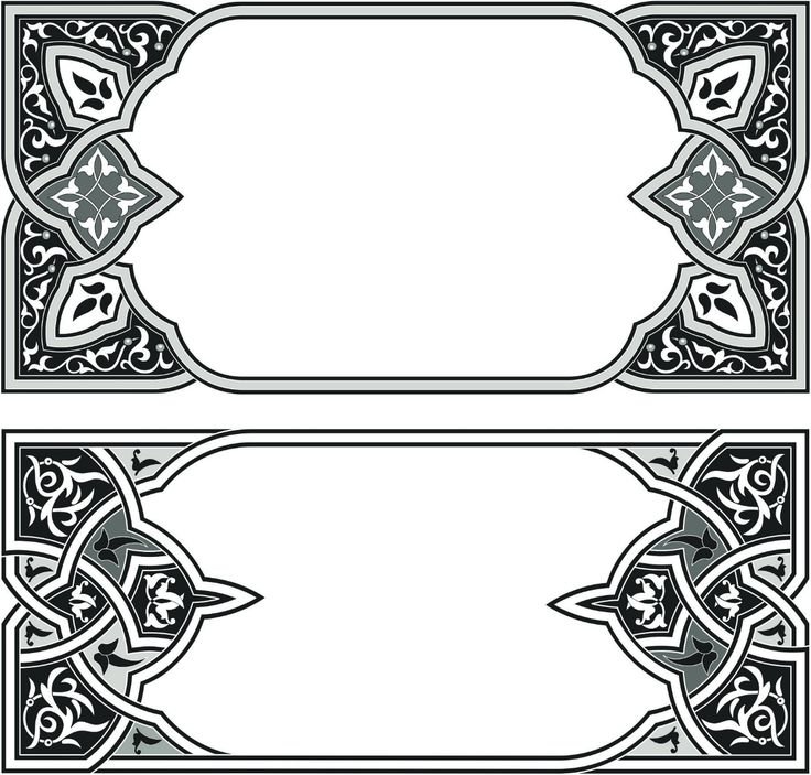 Арабские узоры и орнаменты