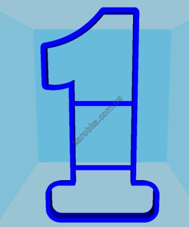 Единица трафарет для пряников