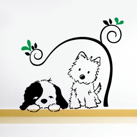 Трафареты для стен в детской