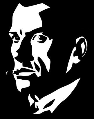 Маяковский портрет вектор