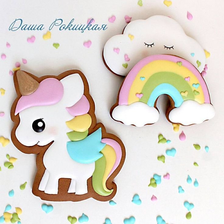 Имбирный пряник Единорожка