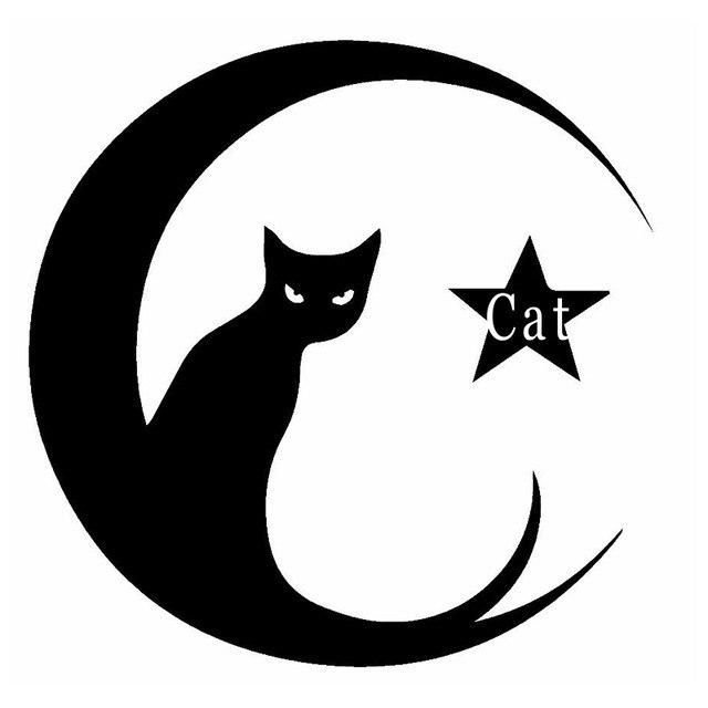 Трафареты кошек для декора