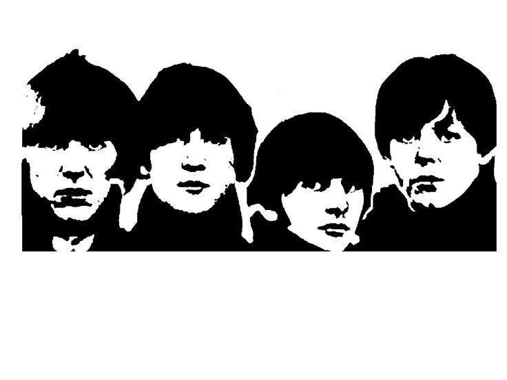 Beatles силуэт