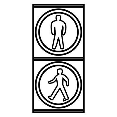 Светофор для пешеходов раскраска для детей