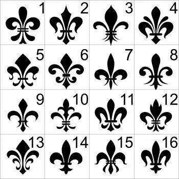 Королевская Лилия символ Франции