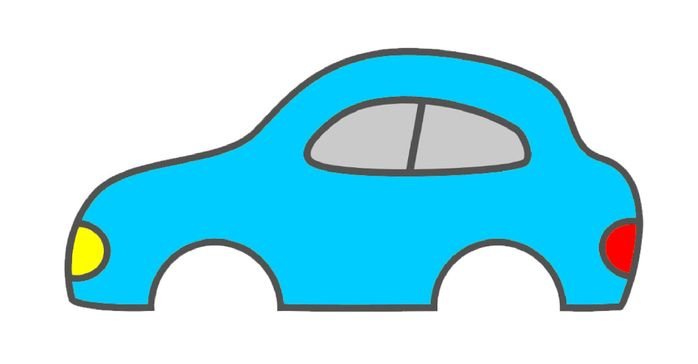 Машинка без колес