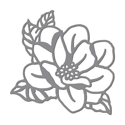 Магнолия шаблон цветка