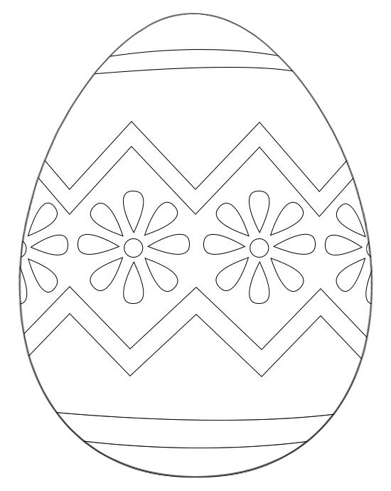 Яйцо Пасхальный узор