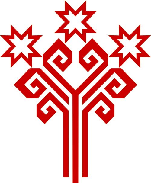 Символ Древо жизни чувашей