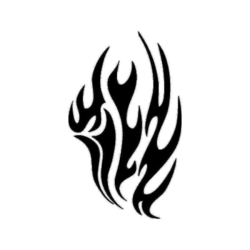 Пламя тату эскизы