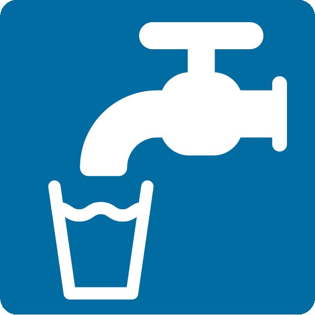 Указательные знаки питьевая вода