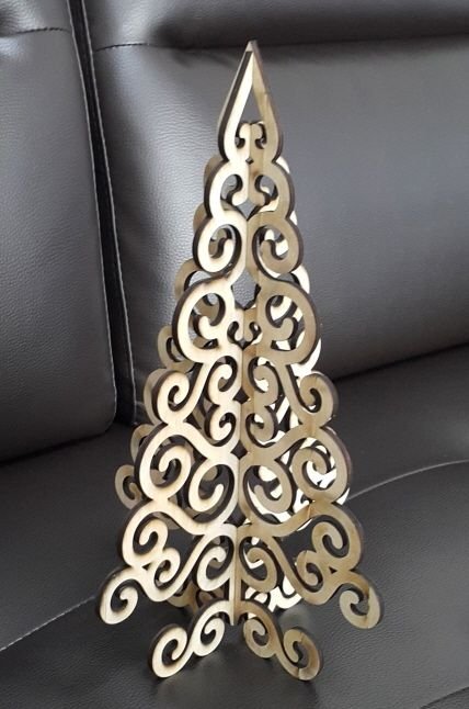 Christmas Tree Lasercut