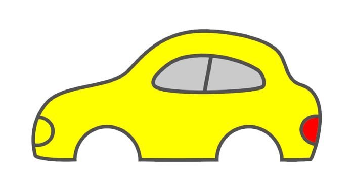 Цветные машинки без колес