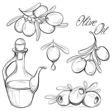 Оливки карандашом