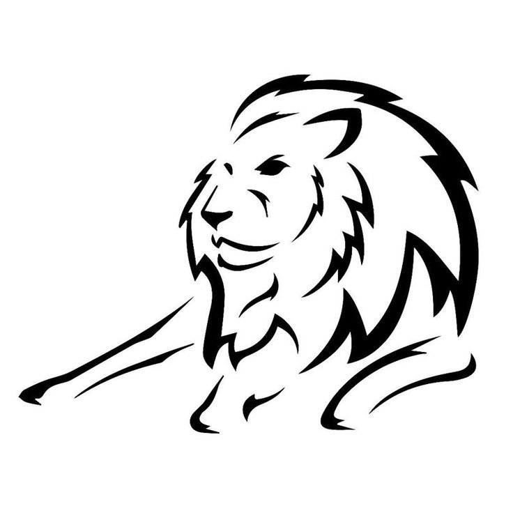 Стилизованное изображение Льва