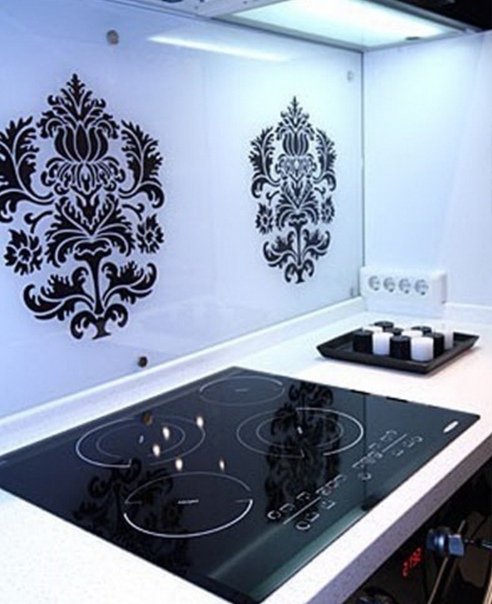 Трафарет для фартука на кухню