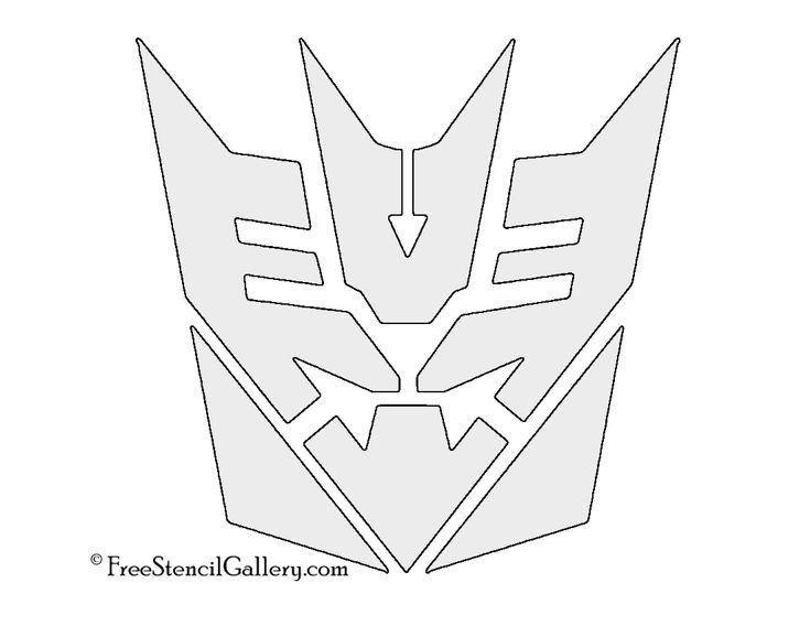 Трафарет трансформеры