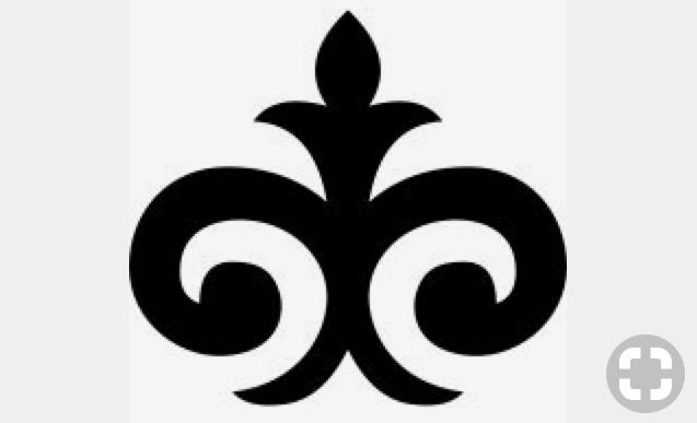 Казахский национальный орнамент Кошкар муйиз