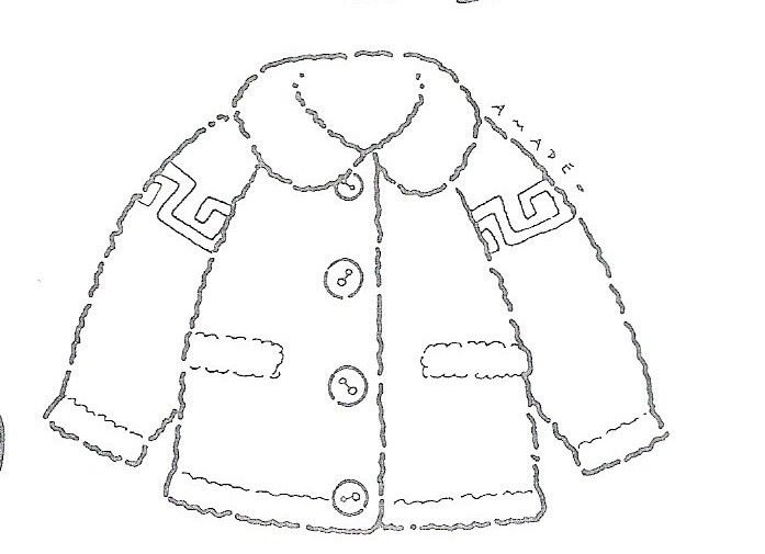 Шуба раскраска для детей