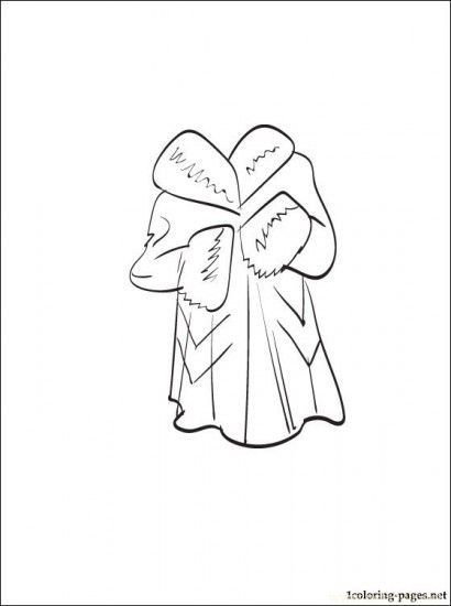 Шуба раскраска для детей